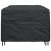 vidaXL Funda para muebles Liso Negro 143 x 225 x 90 cm 420D