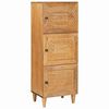 vidaXL Alacena Marr&oacute;n claro 40 x 33 x 110 cm madera maciza de mango