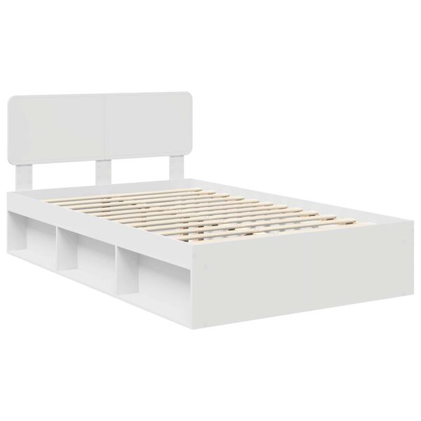 vidaXL Estructura de cama 120 x 200 cm Madera de pino macizo