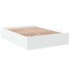 vidaXL Estructura de cama madera de ingenier&iacute;a blanca 120x190 cm