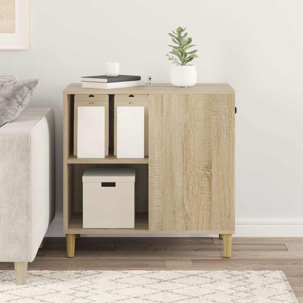 vidaXL Casa para Gatos Sonoma 72 x 42.5 x 70 cm Madera de ingenier&iacute;a