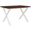 vidaXL Mesa de Comedor Cuadrada 120 x 70 x 75 cm