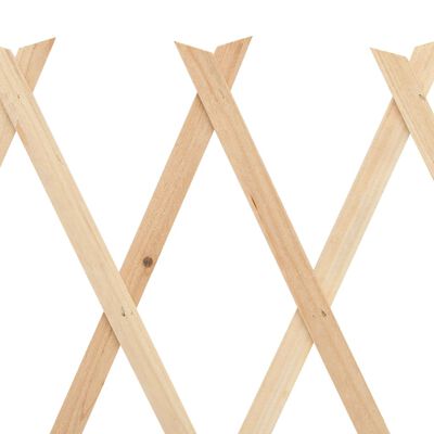 vidaXL Vallas enrejadas 5 uds madera de abeto 180x60 cm
