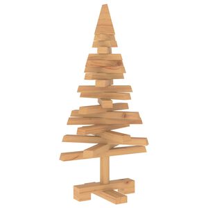 vidaXL &Aacute;rbol de Navidad de madera KOTKA 60 cm Madera de Pino Maciza