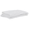 vidaXL Protector de colch&oacute;n impermeable blanco 180x220 cm