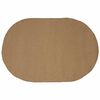 vidaXL Alfombra de &aacute;rea Natural 122 x 183 cm yute