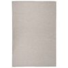 vidaXL Alfombra de exterior de tejido plano gris claro 120x170 cm
