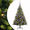 vidaXL &Aacute;rbol de Navidad Artificial Articulado 150 LEDs Verde 120 cm
