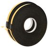 vidaXL Cinta de espuma autoadhesiva 2 uds. Negro 15mm x 10m Espuma CR