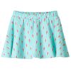 vidaXL Falda infantil menta claro 140
