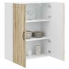 vidaXL Mueble de Cocina Lucca Roble Sonoma 80 x 31 x 100 cm