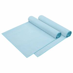 vidaXL Toallas de Reposera 2 pcs Azul 210 x 75 cm