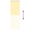 vidaXL Estor Enrollable Opaco Amarillo 50x175 cm Tela Ancho 45,7 cm