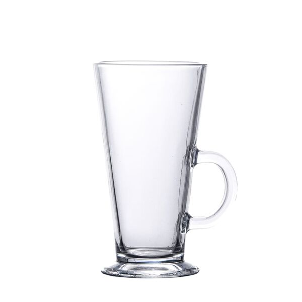 vidaXL Vasos de café latte con asa 6 unidades 250 ml