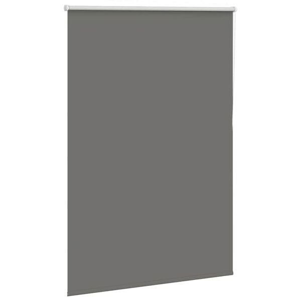 vidaXL Estor Enrollable Opaco gris 110x150 cm Tela Ancho 105,7 cm