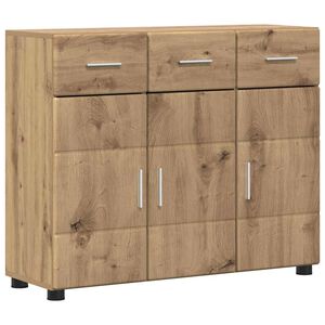 vidaXL Aparador FLORIN 88,5 x 30,5 x 73 cm Roble artisan