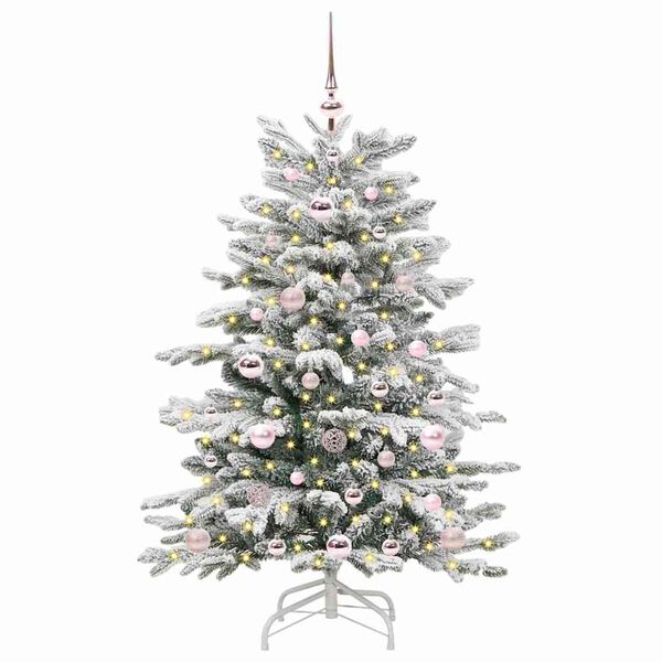 vidaXL &Aacute;rbol de Navidad artificial con ramas articuladas 120 cm