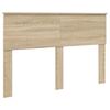 vidaXL Estructura de cama Sonoma 140 x 190 cm Madera de pino macizo