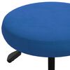 vidaXL Sillas de comedor 2 unidades terciopelo azul