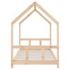 vidaXL Estructura de cama infantil madera maciza de pino 90x190 cm