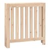 vidaXL Cubierta de radiador madera maciza de pino 79,5x19x84 cm