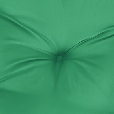 vidaXL Cojín para sofá de palets tela verde 70x40x12 cm
