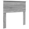 vidaXL Cabecero Gris Sonoma Madera contrachapada