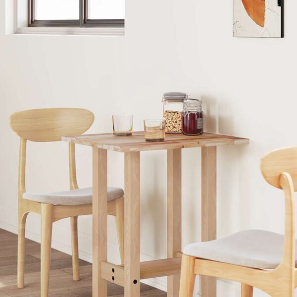 vidaXL Tablero de mesa rectangular madera maciza acacia 60x50x2 cm