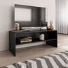 vidaXL Mueble para TV madera contrachapada negro100x40x40 cm