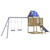 vidaXL Parque infantil de exterior madera de pino impregnada