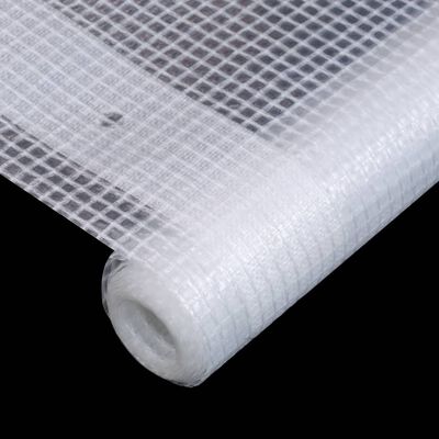 vidaXL Lona impermeable 260 g/m² 3x5 m blanca