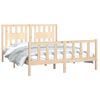 vidaXL Estructura de cama sin colchón madera maciza de pino 160x200 cm