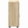 vidaXL Aparador con estante FLORIN Roble Sonoma 88,5 x 30,5 x 73 cm