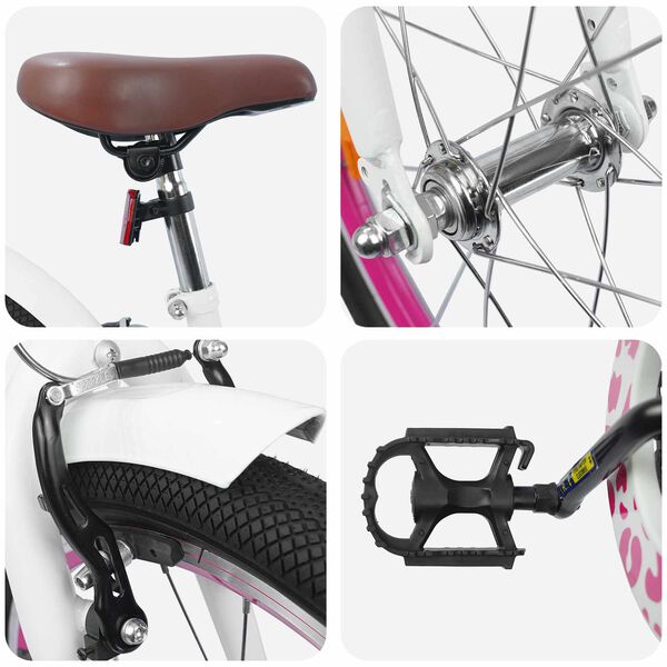 vidaXL Bicicleta Infantil 20 Pulgadas para 6-11 a&ntilde;os