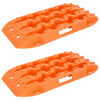 vidaXL Tablero de tracci&oacute;n 2 uds. Naranja 57,5x30,5x5,5 cm