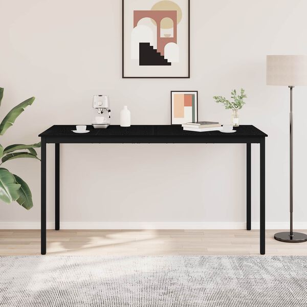 vidaXL Mesa de barra de pie Madera de ingenier&iacute;a