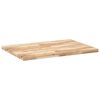 vidaXL Tablero de mesa rectangular madera maciza acacia 120x70x4 cm