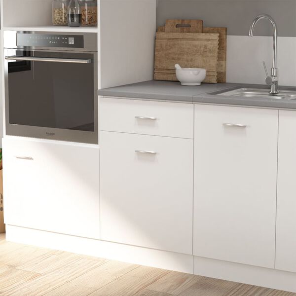 vidaXL Encimera de cocina madera ingenier&iacute;a gris 50x60x2,8 cm