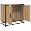 vidaXL Mueble de lavabo para ba&ntilde;o Roble artisan 65 x 33 x 60 cm