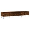 vidaXL Mueble de TV madera de ingenier&iacute;a roble ahumado 150x36x30 cm