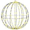 vidaXL Bola con 320 LED 2 pcs cálido 50 cm Metal
