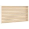 vidaXL Vitrina de madera para coleccionistas con 6 estantes