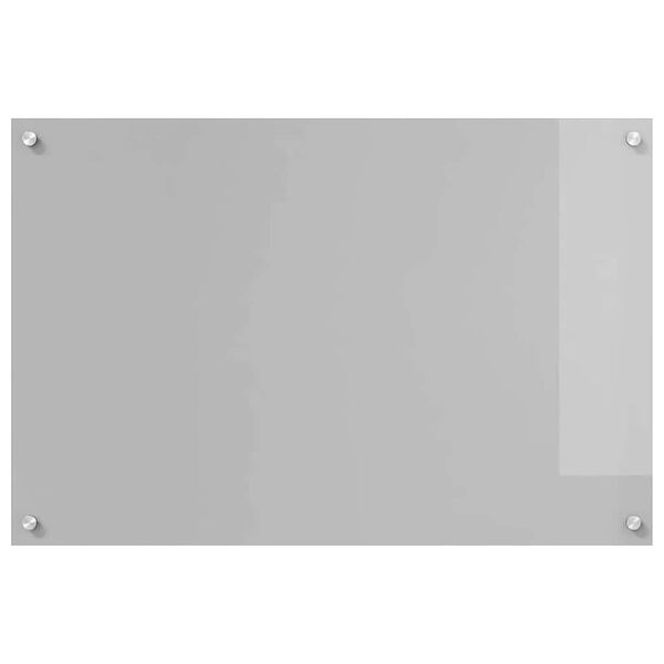 vidaXL Salpicadero de cocina 2 pcs Gris Claro 90 x 60 cm