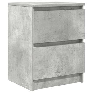 vidaXL Mueble de TV de madera de ingenier&iacute;a gris hormig&oacute;n 40x35x54 cm