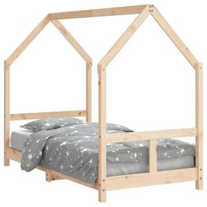 vidaXL Estructura de cama para ni&ntilde;os madera maciza de pino 80x160 cm