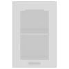 vidaXL Vitrina colgante "Lyon" de, color blanco, 40 x 31 x 60 cm, madera de ingeniería