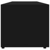 vidaXL Mueble para TV madera contrachapada negro 120x34x30 cm