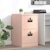 vidaXL Mueble archivador con caj&oacute;n con estante Rosa 44 x 50 x 106.5 cm