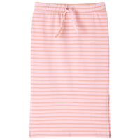 Falda recta infantil con rayas rosa 92