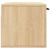 vidaXL Armario de pared madera ingenier&iacute;a roble Sonoma 80x36,5x35 cm